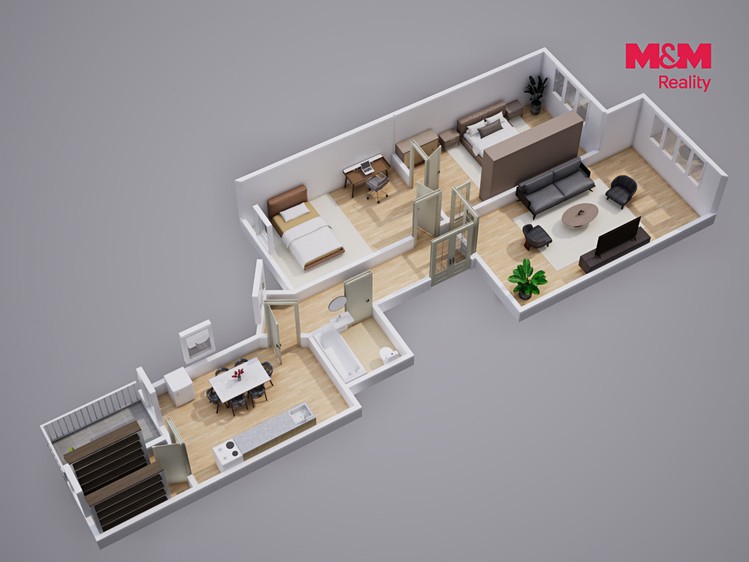 Квартира 3+1 на продаж, 102 м² (13 з 21)