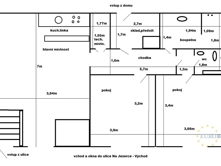 Wohnung 3+kk zum Kauf, 74 m² (24 von 26)