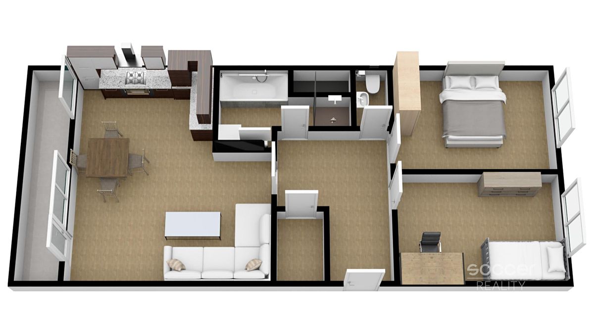 Pronájem bytu 3+kk 70 m² – fotografie 5
