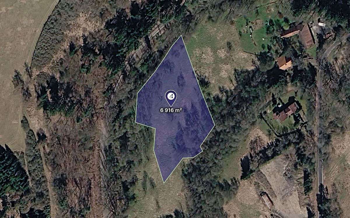 Prodej louky 6916 m²