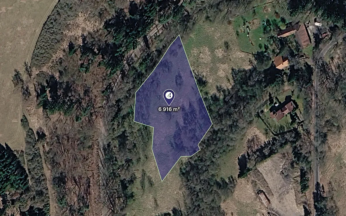 Prodej louky 6916 m²