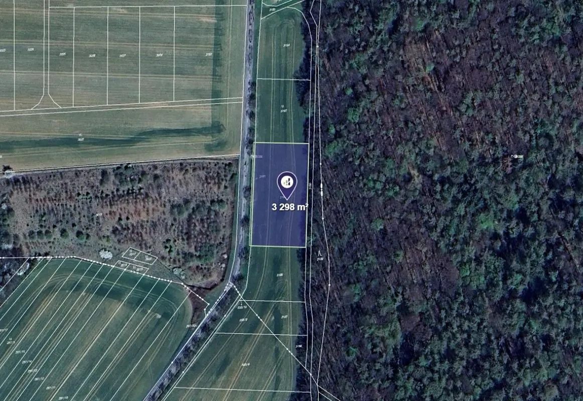 Prodej podílu 1/4 pole 825 m²