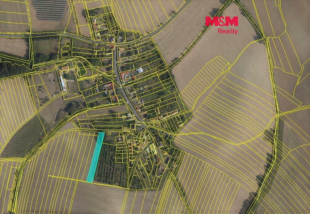 Prodej pole 2307 m², Honětice – fotka 1 z 3
