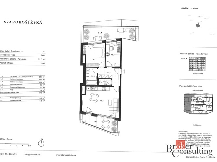 Wohnung 3+kk zur Miete, 72 m² (19 von 19)