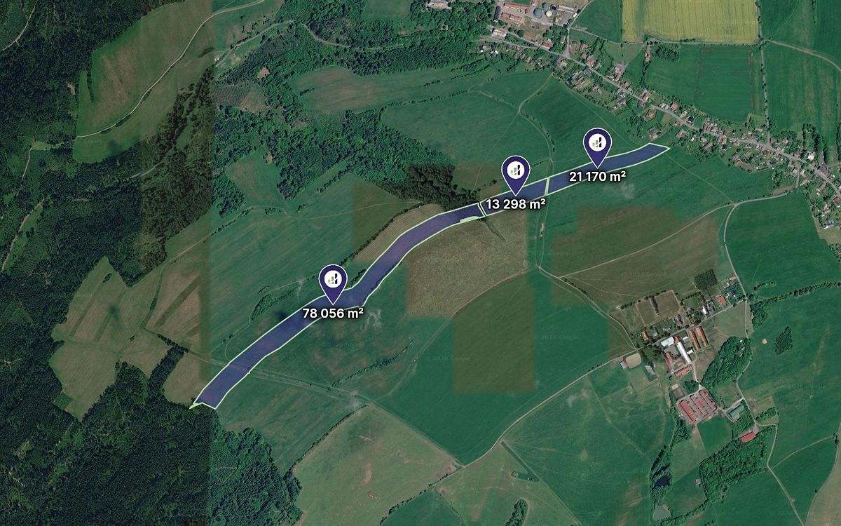 Prodej pole 133275 m²