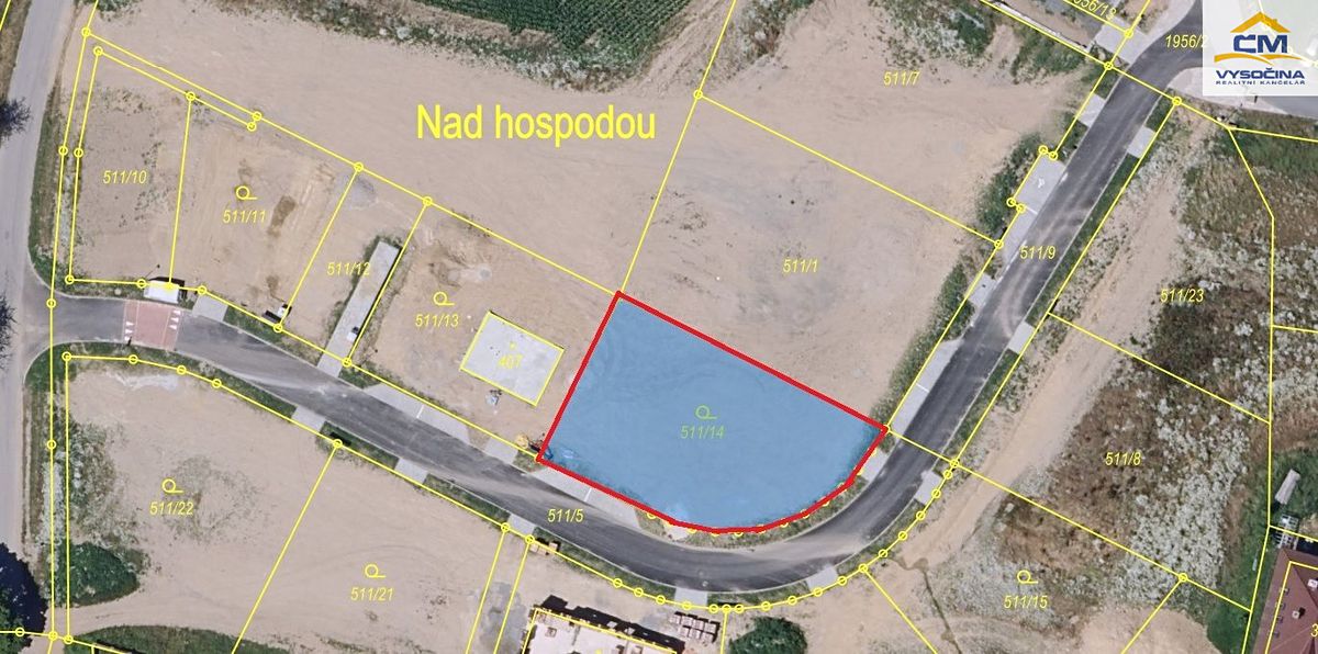 Prodej stavebního pozemku 803 m² – fotografie 4