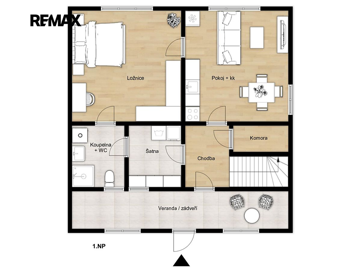 Prodej rodinného domu 89 m², pozemek 2782 m² – fotografie 4