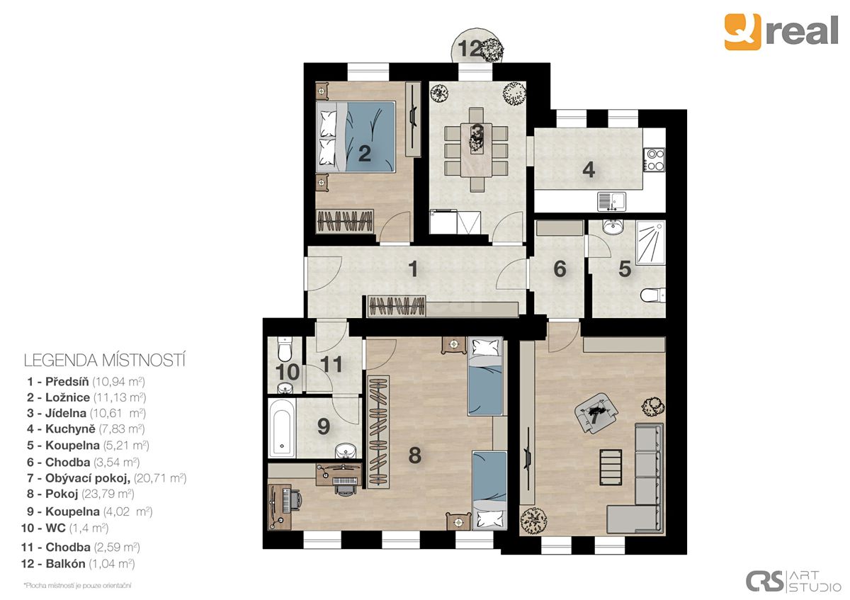 Prodej bytu 3+1 113 m² – fotografie 5