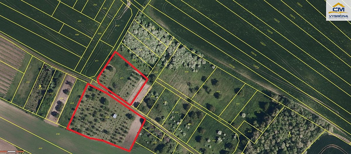Prodej pole 6286 m²