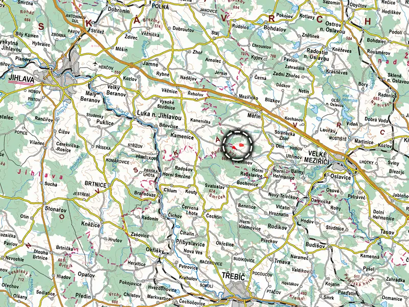 Prodej pole 69054 m², Kamenice – náhled fotky 3