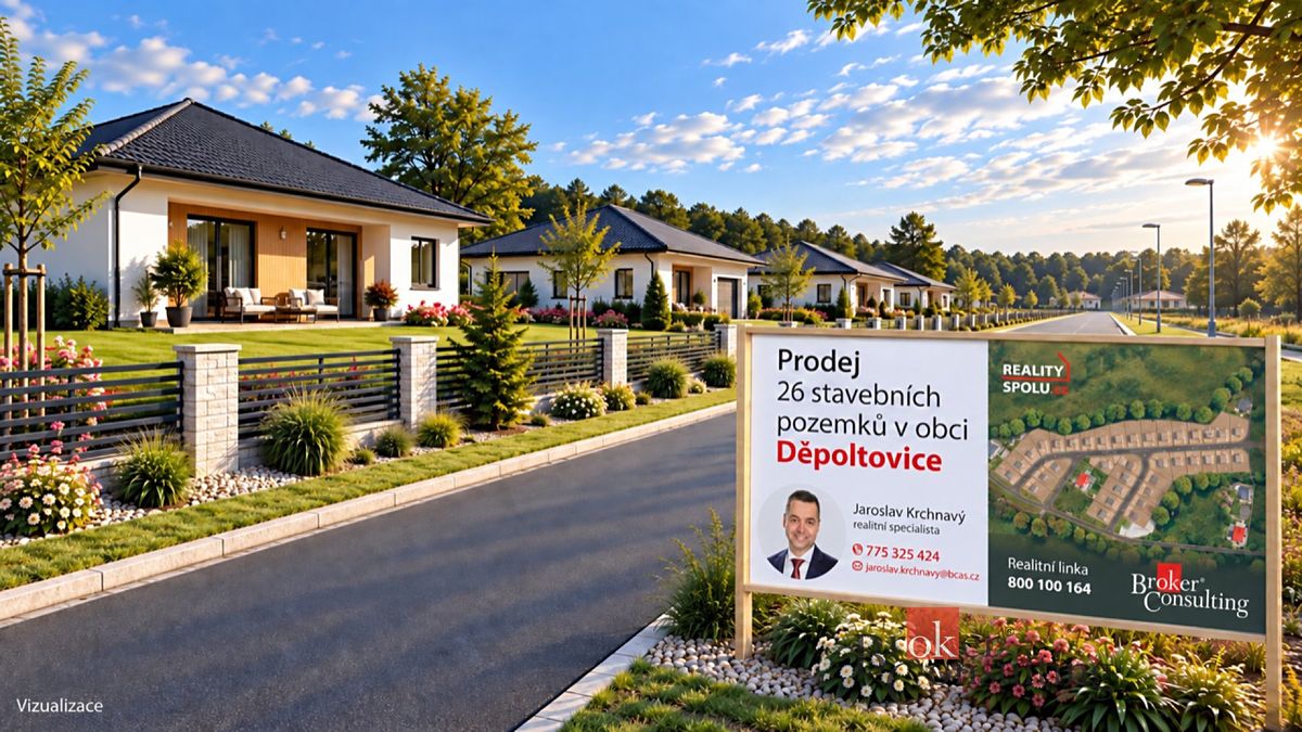 Prodej stavebního pozemku 1028 m²