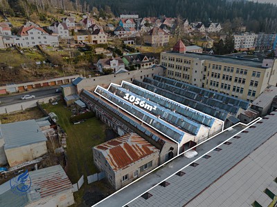 Prodej výrobní haly, prostoru 1 056 m²