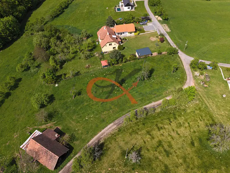 Prodej stavebního pozemku 2462 m², Vidče – náhled fotky 2