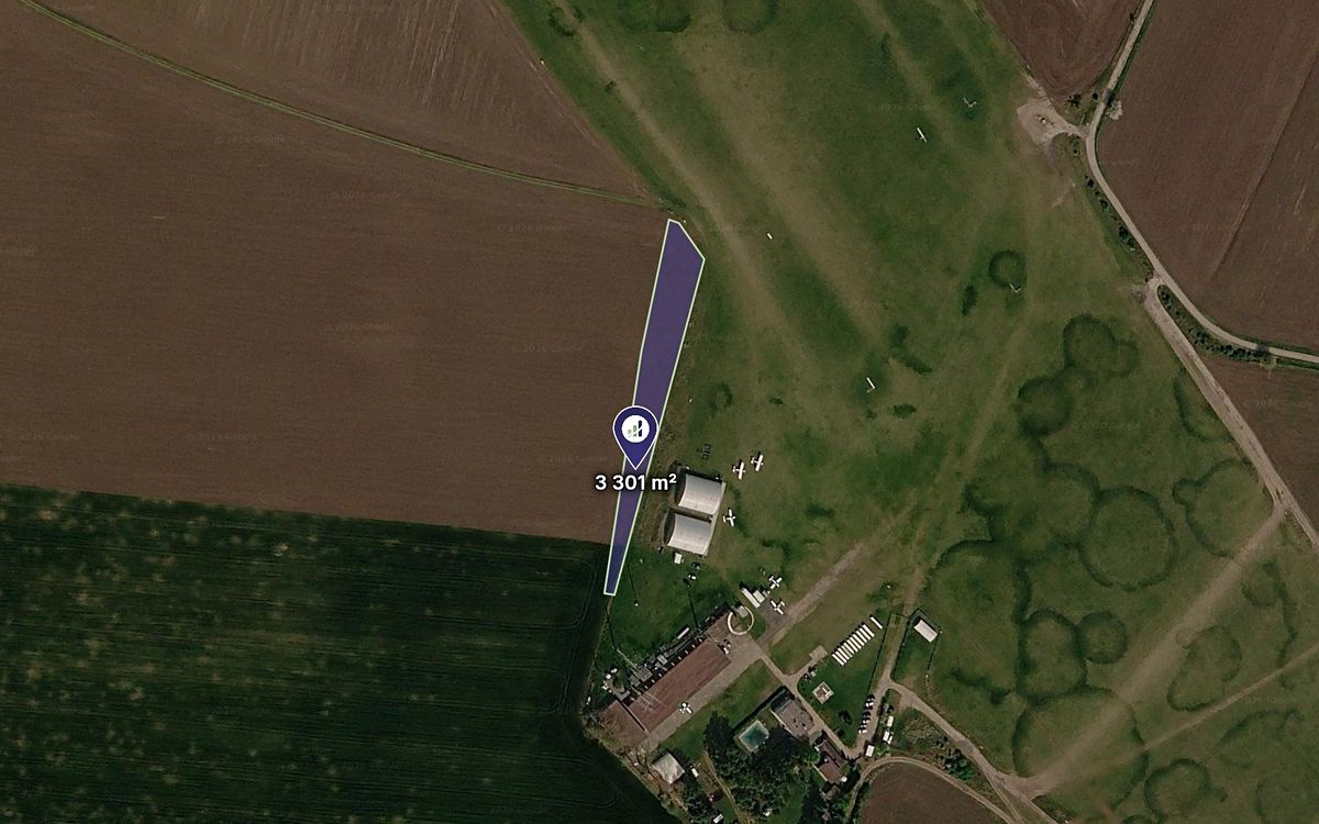 Prodej pole 3301 m², Chržín – fotka 1 z 3