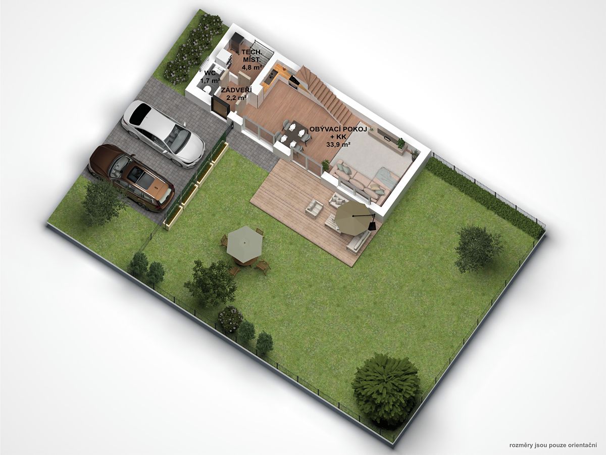 Prodej rodinného domu 78 m², pozemek 300 m² – fotografie 4