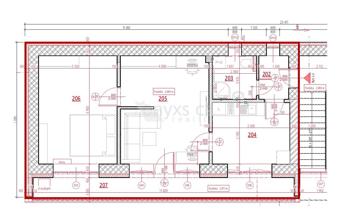 Pronájem bytu 2+kk 53 m² – fotografie 5