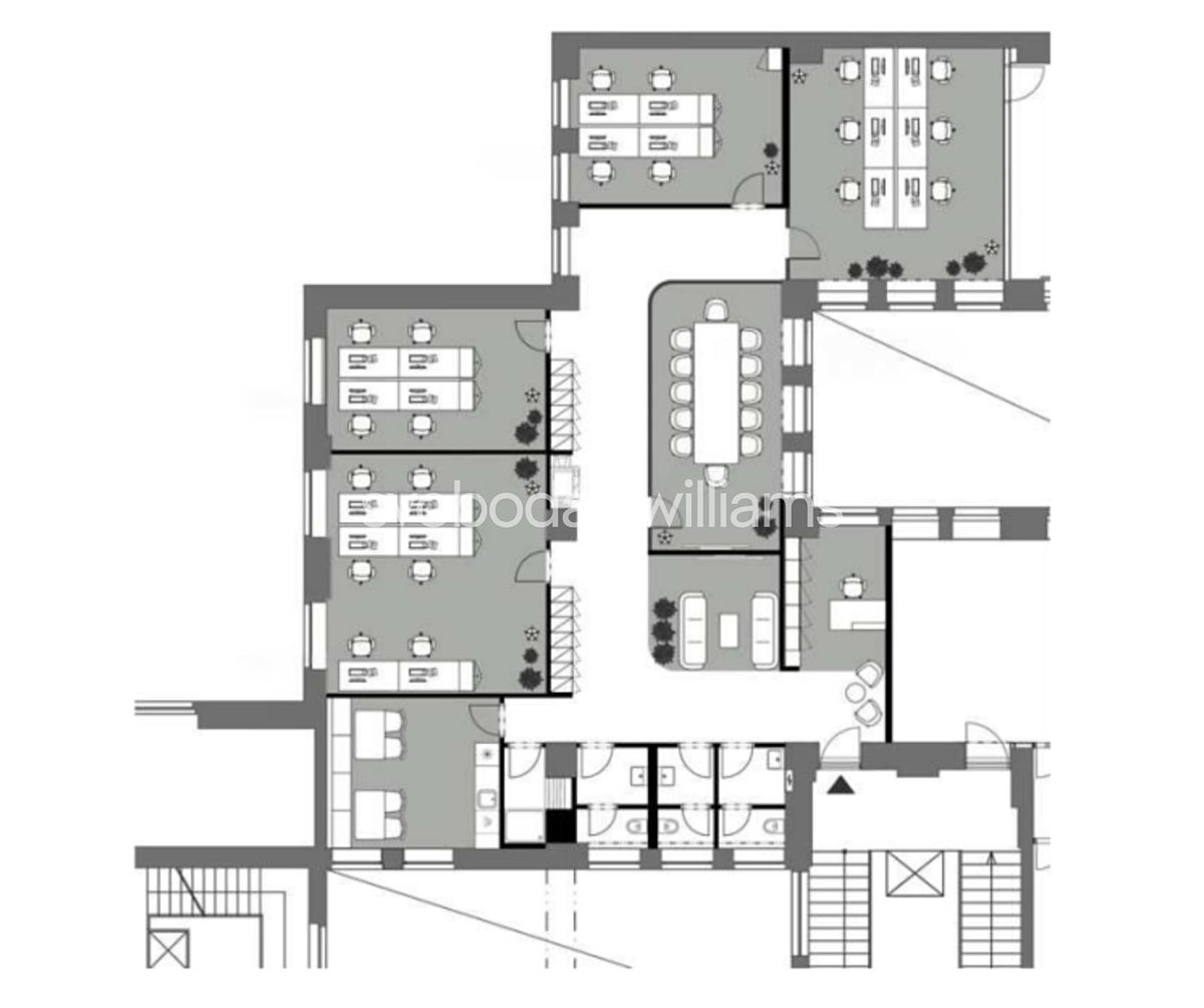 Pronájem kanceláře 296 m² – fotografie 5