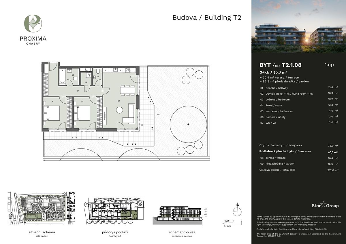 Prodej bytu 3+kk 85 m² – fotografie 3