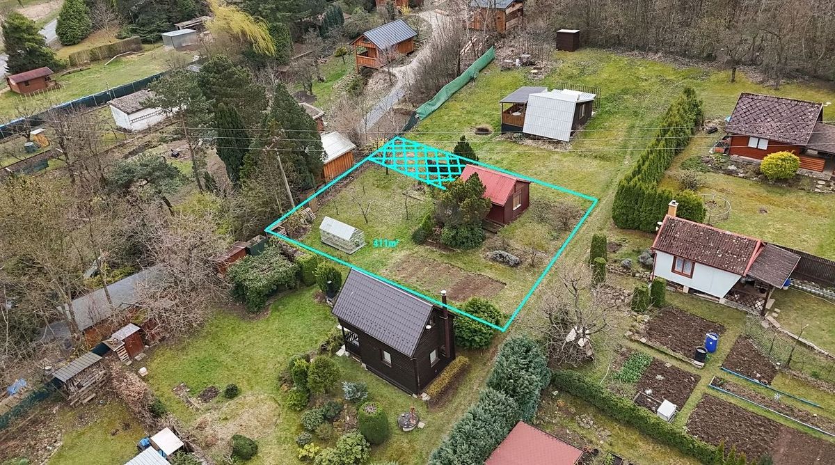 Prodej chaty 15 m², pozemek 411 m²