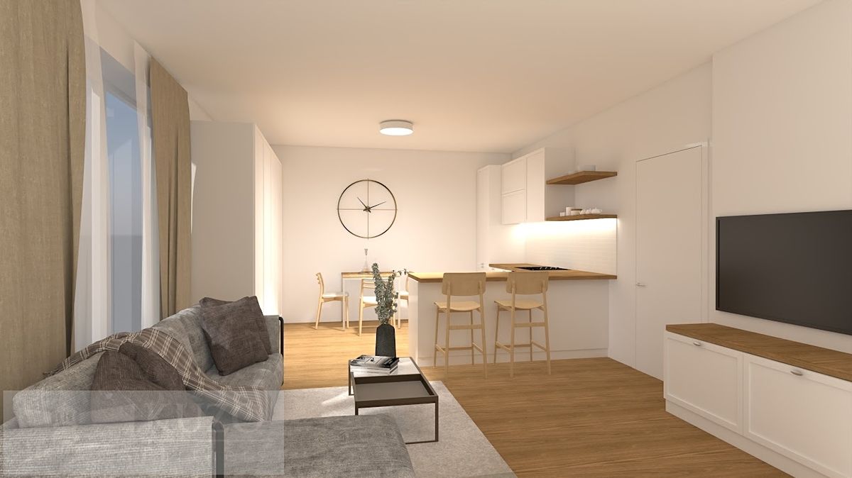 Pronájem bytu 1+kk 34 m² – fotografie 4
