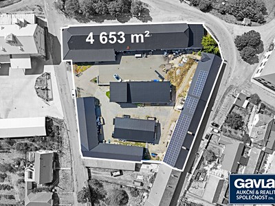 Prodej výrobní haly, prostoru 2 774 m²