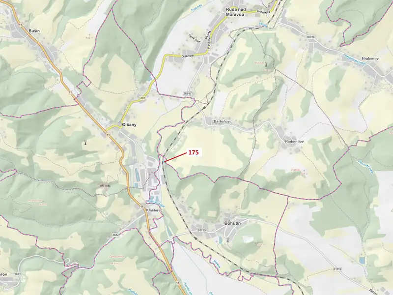 Dražba lesa 827 m², Bohutín – náhled fotky 1