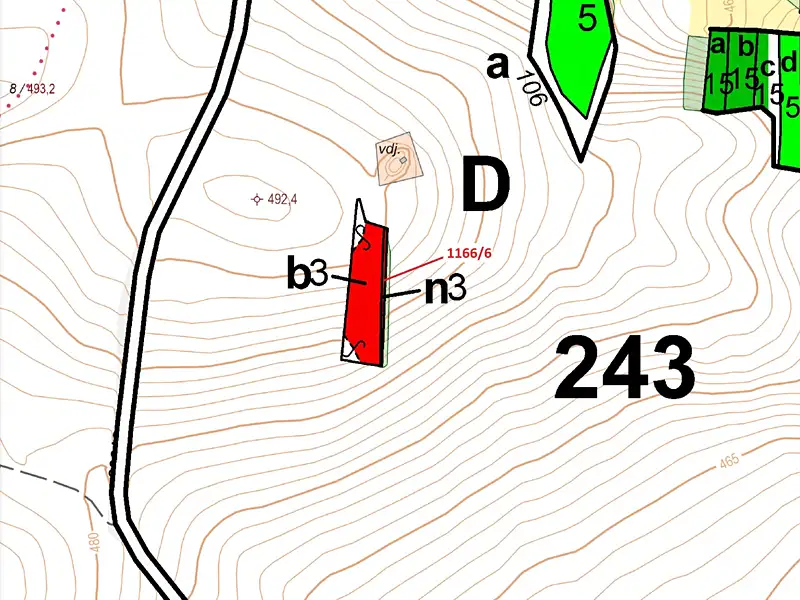 Dražba lesa 219 m², Vladislav – náhled fotky 3