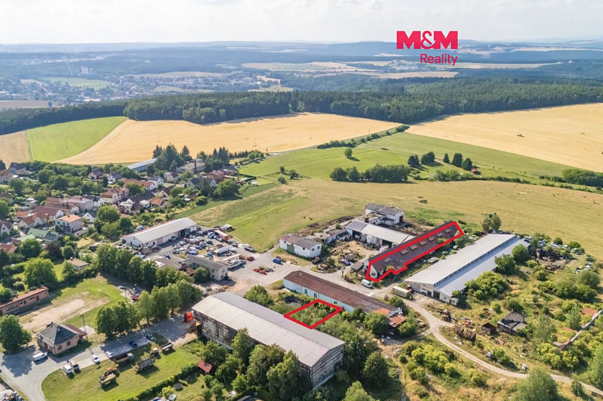 Prodej pozemku 923 m², Obora – fotka 1 z 3