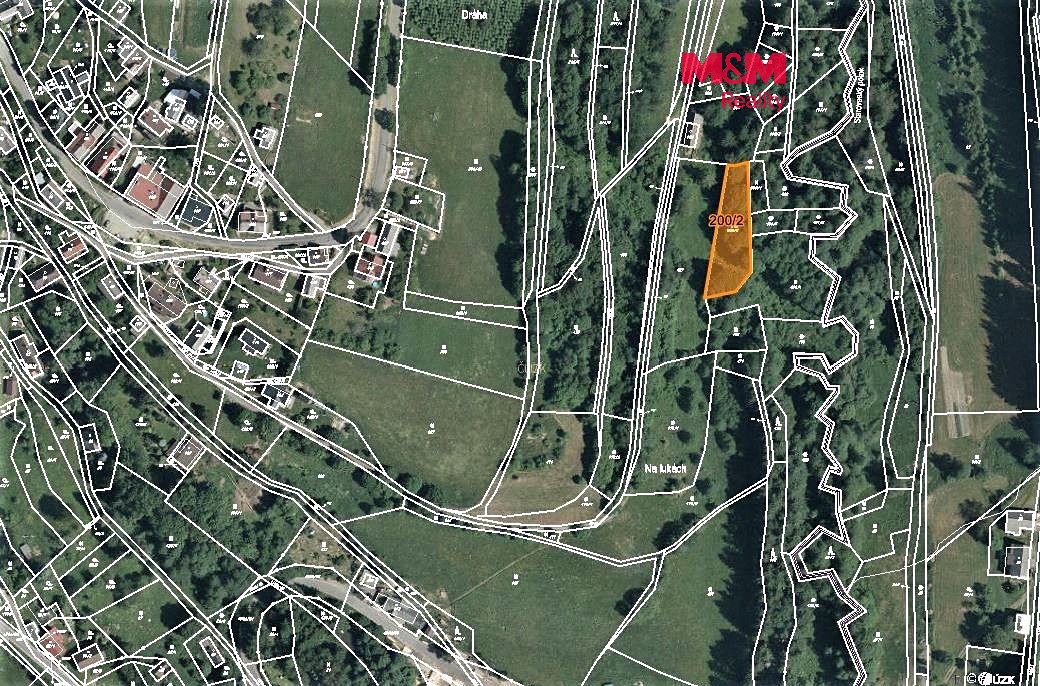 Prodej lesa 1169 m², Roztoky u Semil – fotka 1 z 3