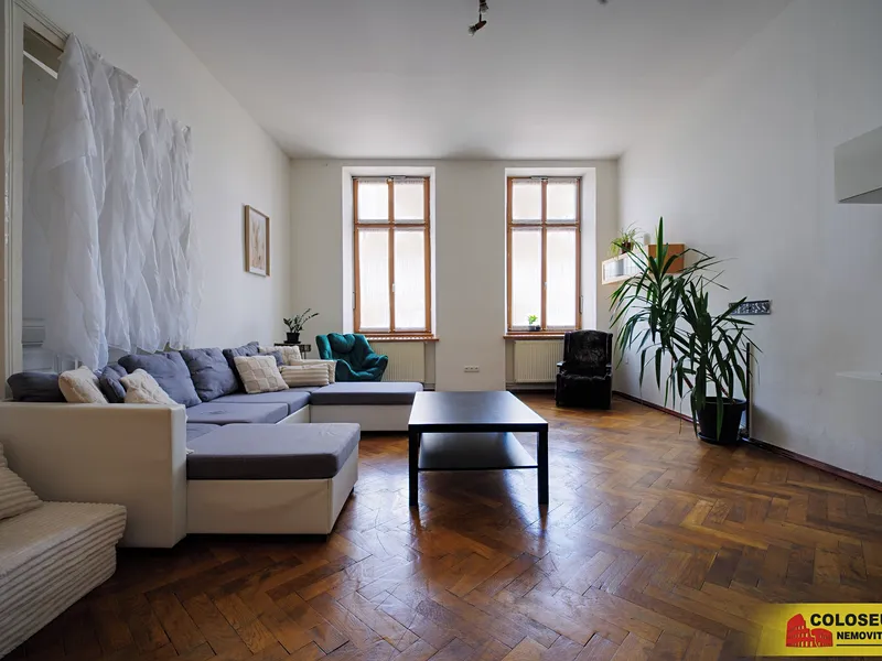 Brno - Staré Brno, byt 3+1 134 m², ul. Hlinky, dva balkóny,