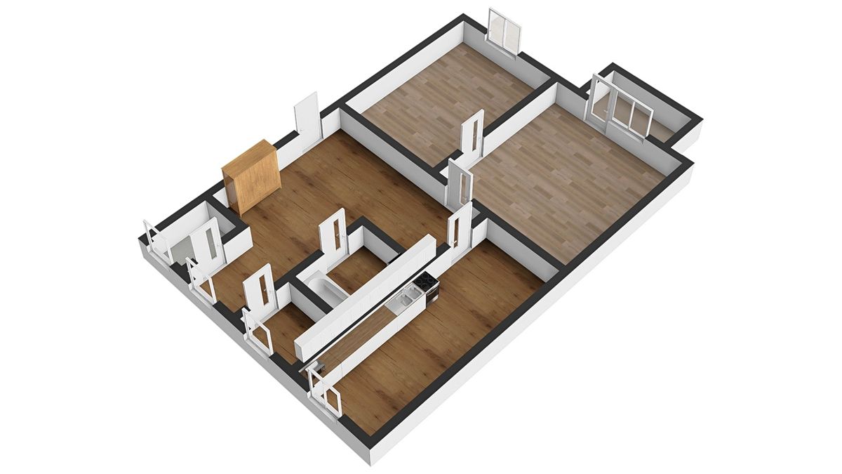 Pronájem bytu 2+1 58 m² – fotografie 4