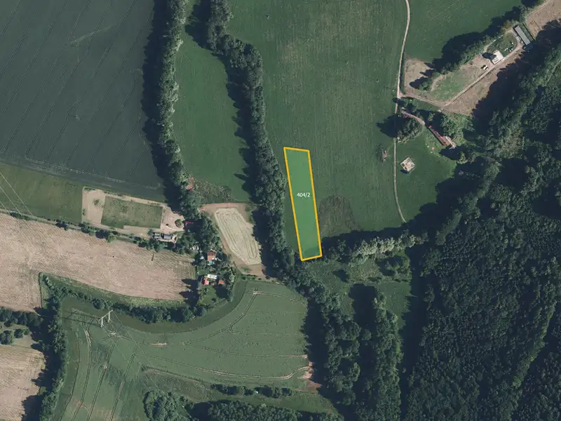 Prodej pole 11250 m², Železnice – náhled fotky 2