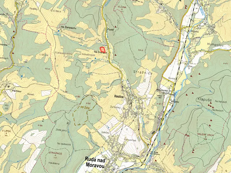 Prodej louky 9619 m², Ruda nad Moravou – náhled fotky 2