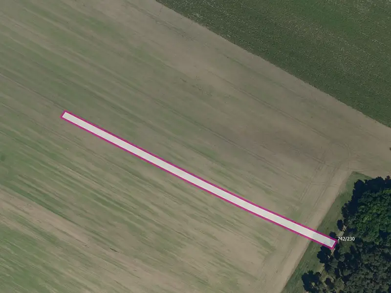Prodej pole 5446 m², Skoronice – náhled fotky 3