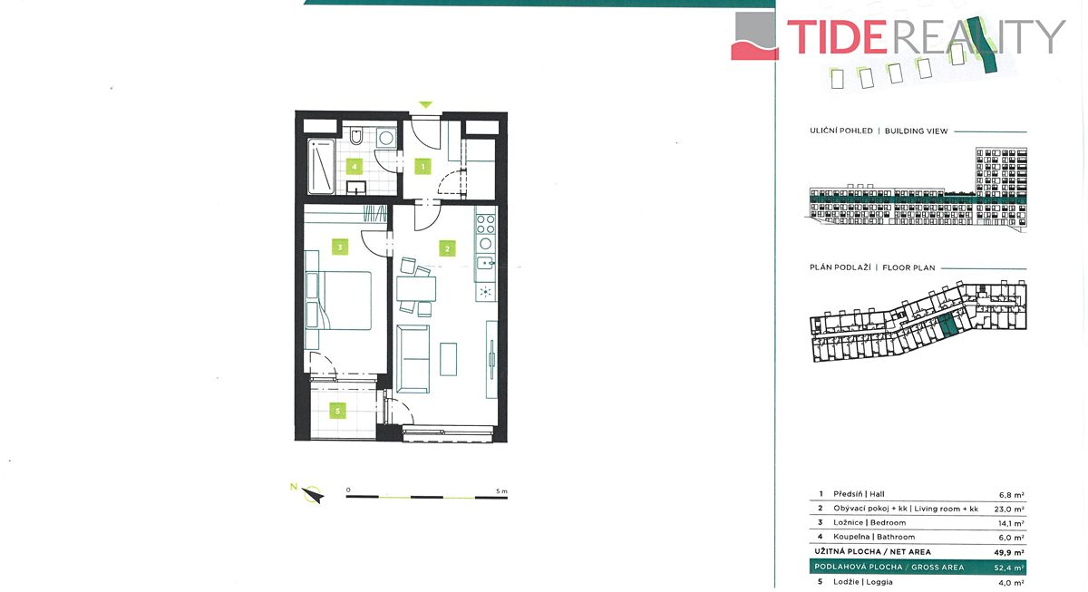 Prodej bytu 2+kk 52 m² – fotografie 4