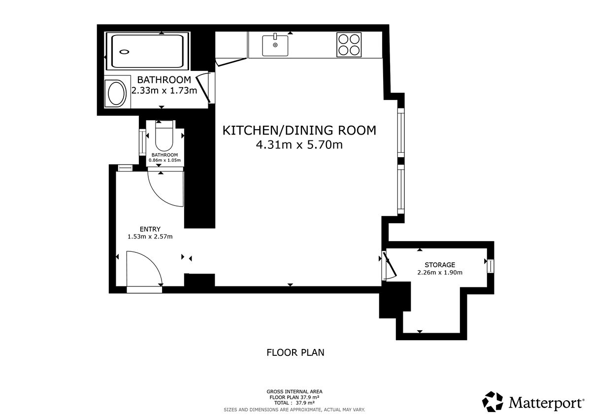 Prodej bytu 1+kk 38 m² – fotografie 2