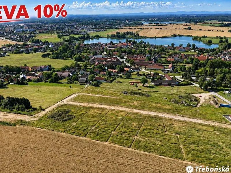 Prodej stavebního pozemku 1509 m², Třeboň – náhled fotky 1