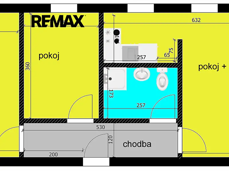 Pronájem bytu 3+kk 58 m², Chlumec nad Cidlinou – náhled fotky 3