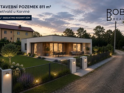 Prodej  stavebního pozemku 811 m²