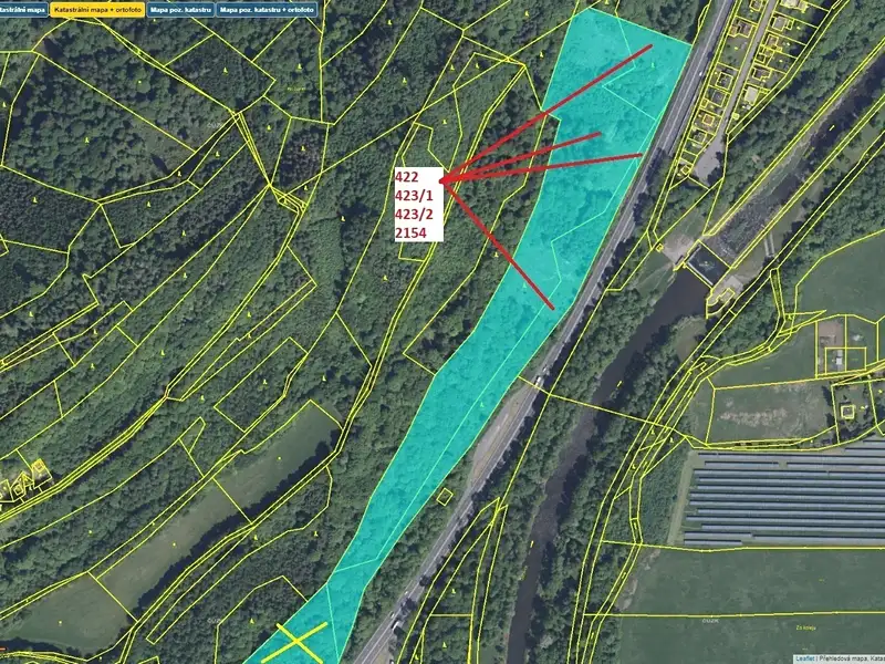 Dražba lesa 49039 m², Metylovice – náhled fotky 2