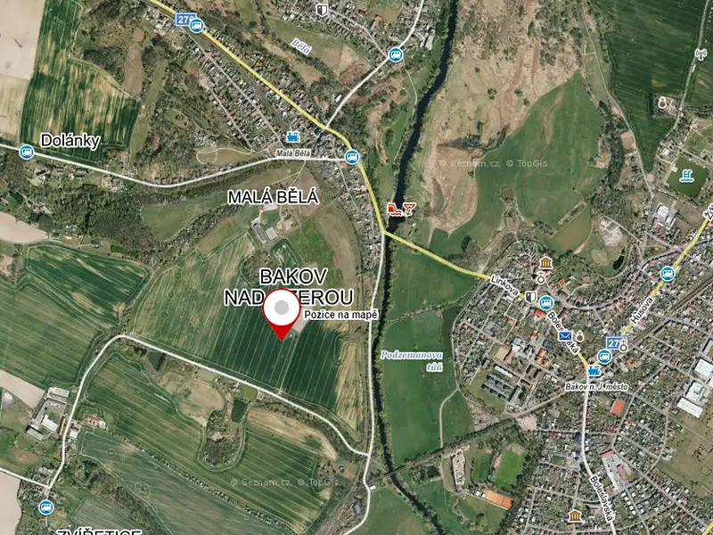 Prodej pole 4960 m², Bakov nad Jizerou – náhled fotky 3