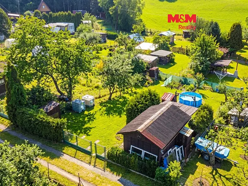Prodej chaty 12 m², pozemek 321 m², Sušice – náhled fotky 1