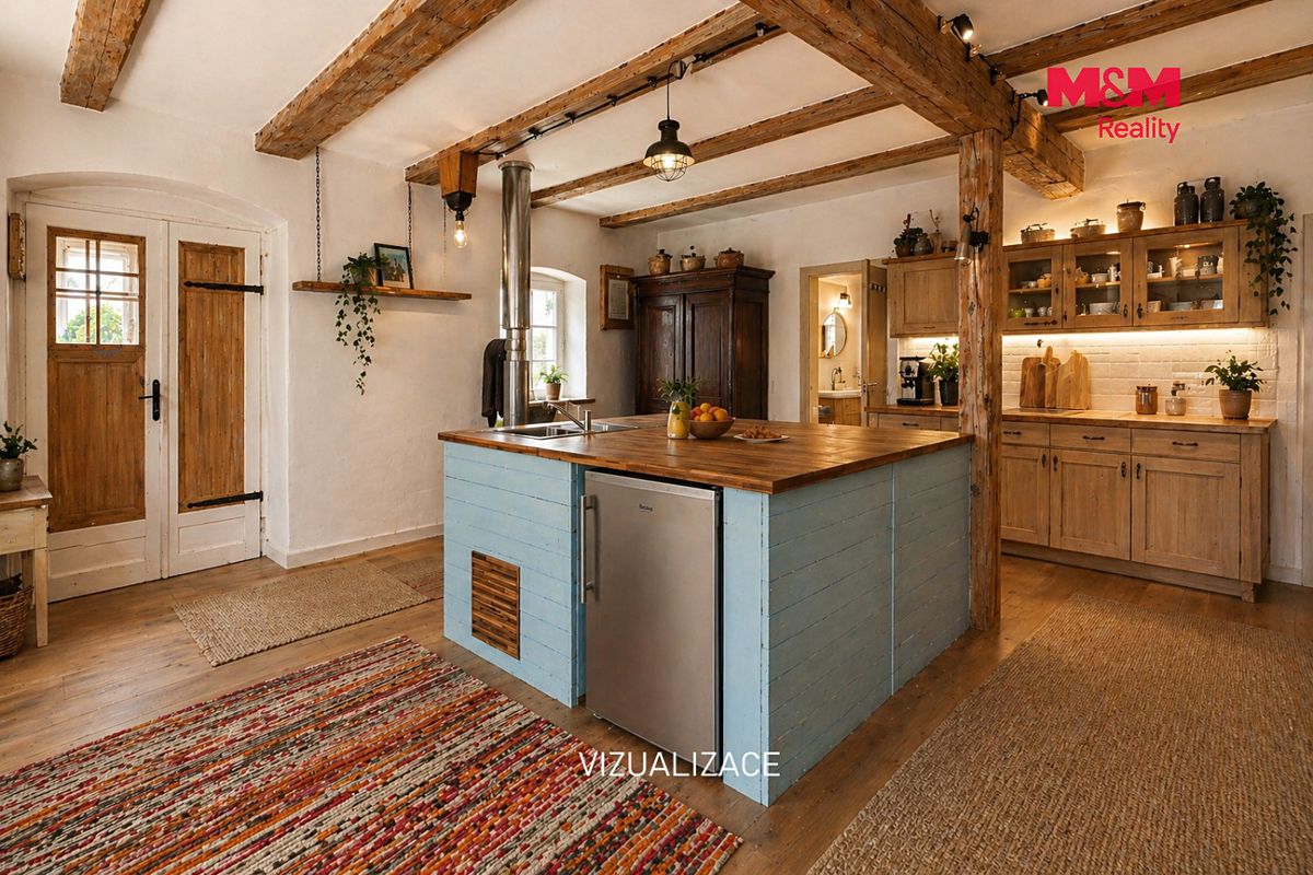 Prodej chalupy 80 m², pozemek 1054 m² – fotografie 3