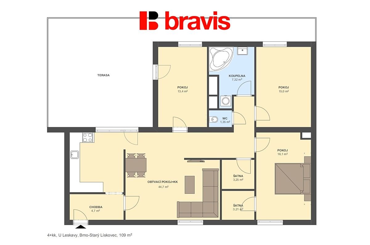 Prodej bytu 4+kk 159 m² – fotografie 5