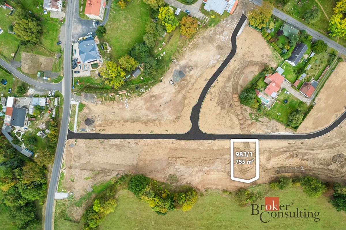 Prodej stavebního pozemku 755 m² – fotografie 4