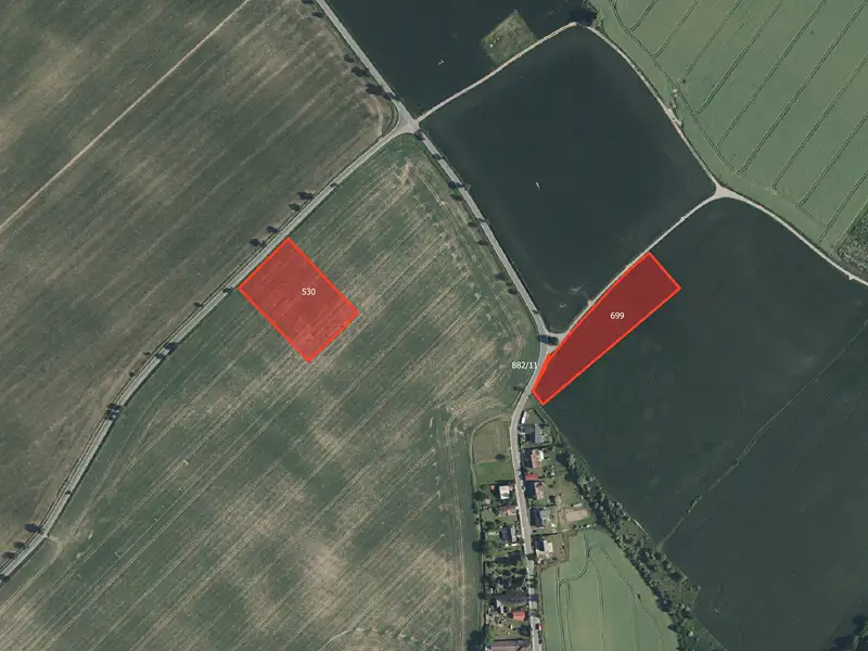 Prodej pole 8700 m², Dobrovice – náhled fotky 1