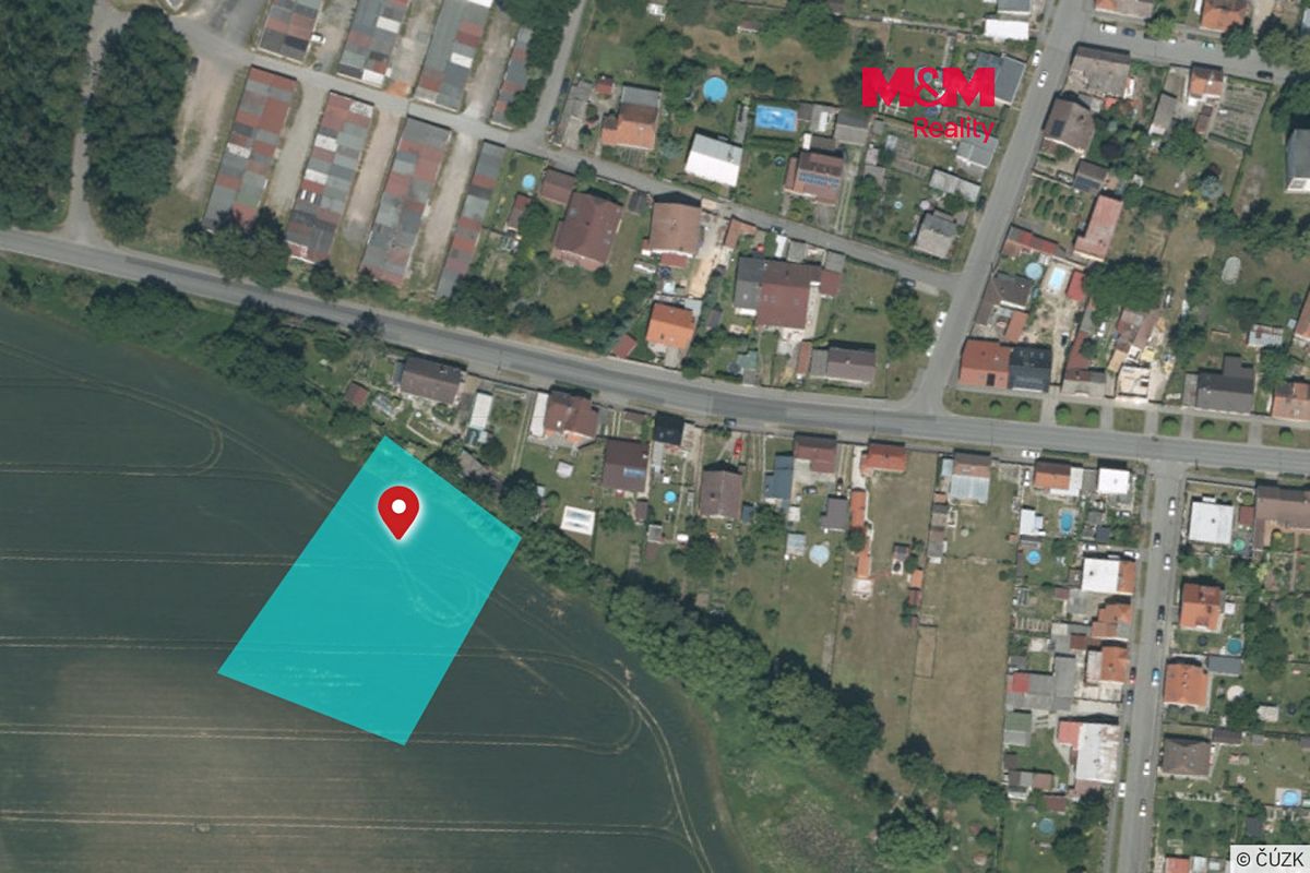 Prodej pole 3664 m², Nýřany – fotka 1 z 3