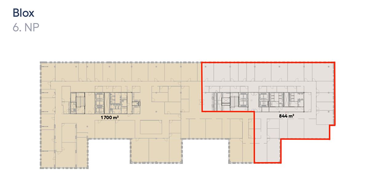 Pronájem kanceláře 320 m² – fotografie 3
