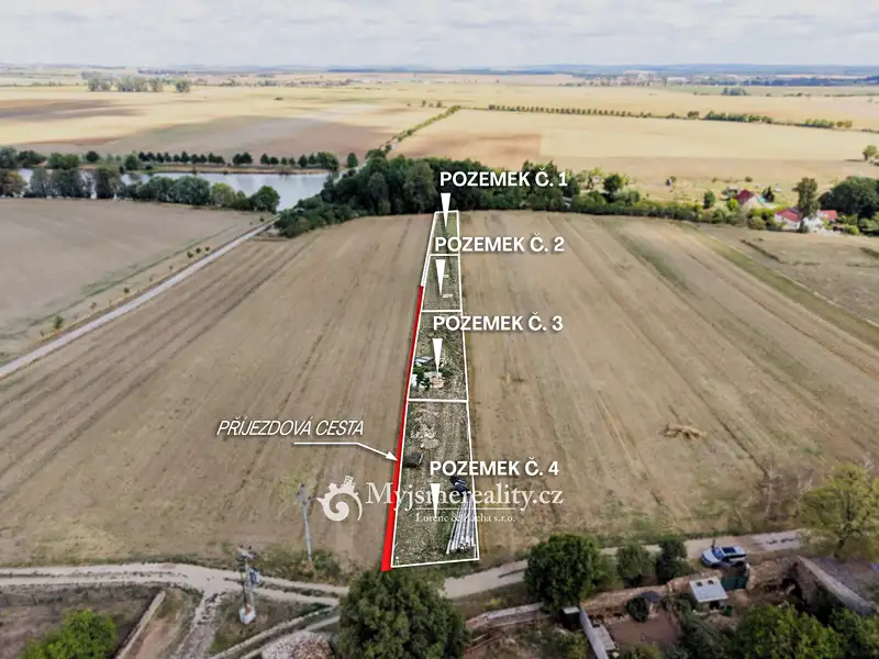 Prodej zahrady 455 m², Blížkovice – náhled fotky 1