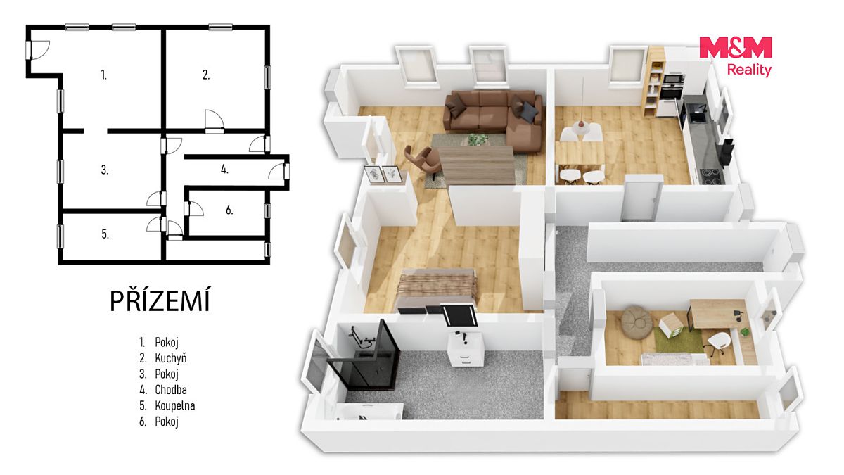 Prodej rodinného domu 300 m², pozemek 4182 m² – fotografie 5